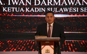 Andi Iwan Aras Resmi Dilantik Sebagai Ketua Kadin Sulsel